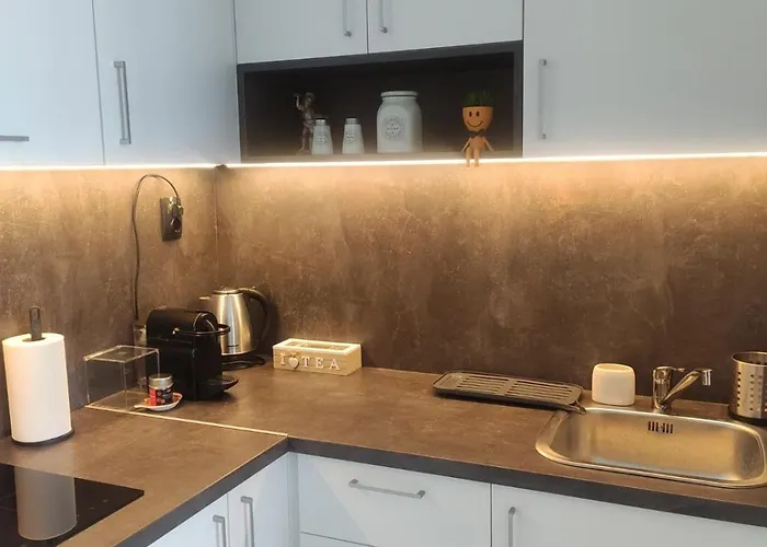 Center White Apartment! 아파트